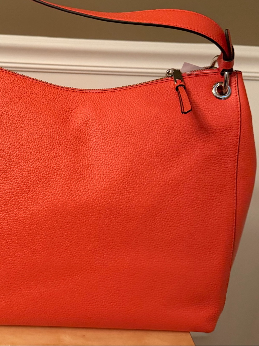 NWT (Retired) Kate Spade Kat Coral Buds Shoulder Bag - Picture 2 of 10